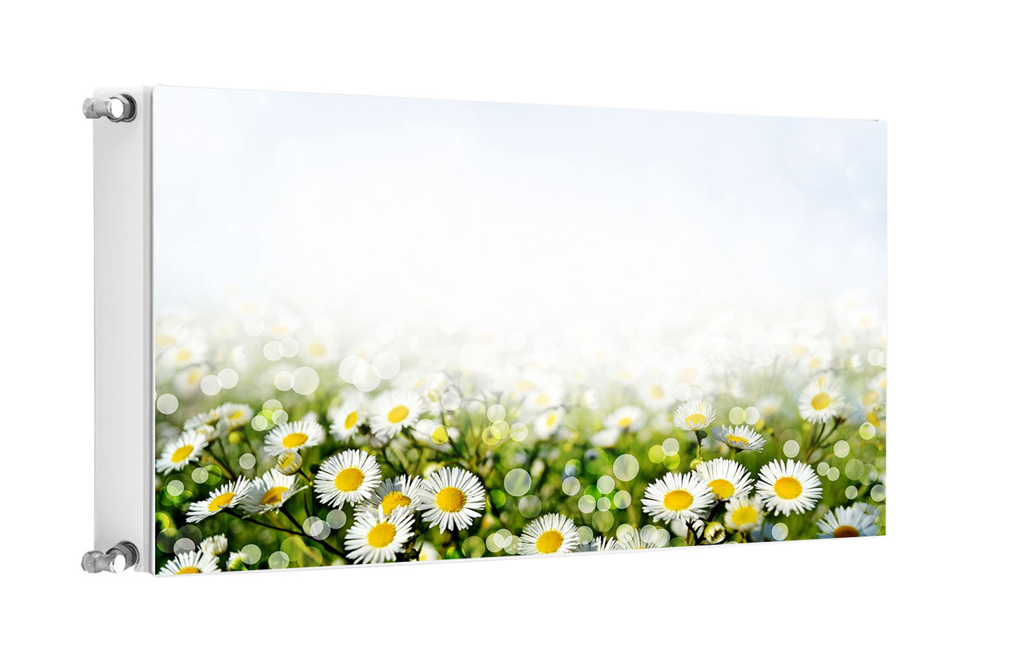 MAGNES MATA MAGNETYCZNA NA KALORYFER 100x60 KWIATY FOTOTAPETA