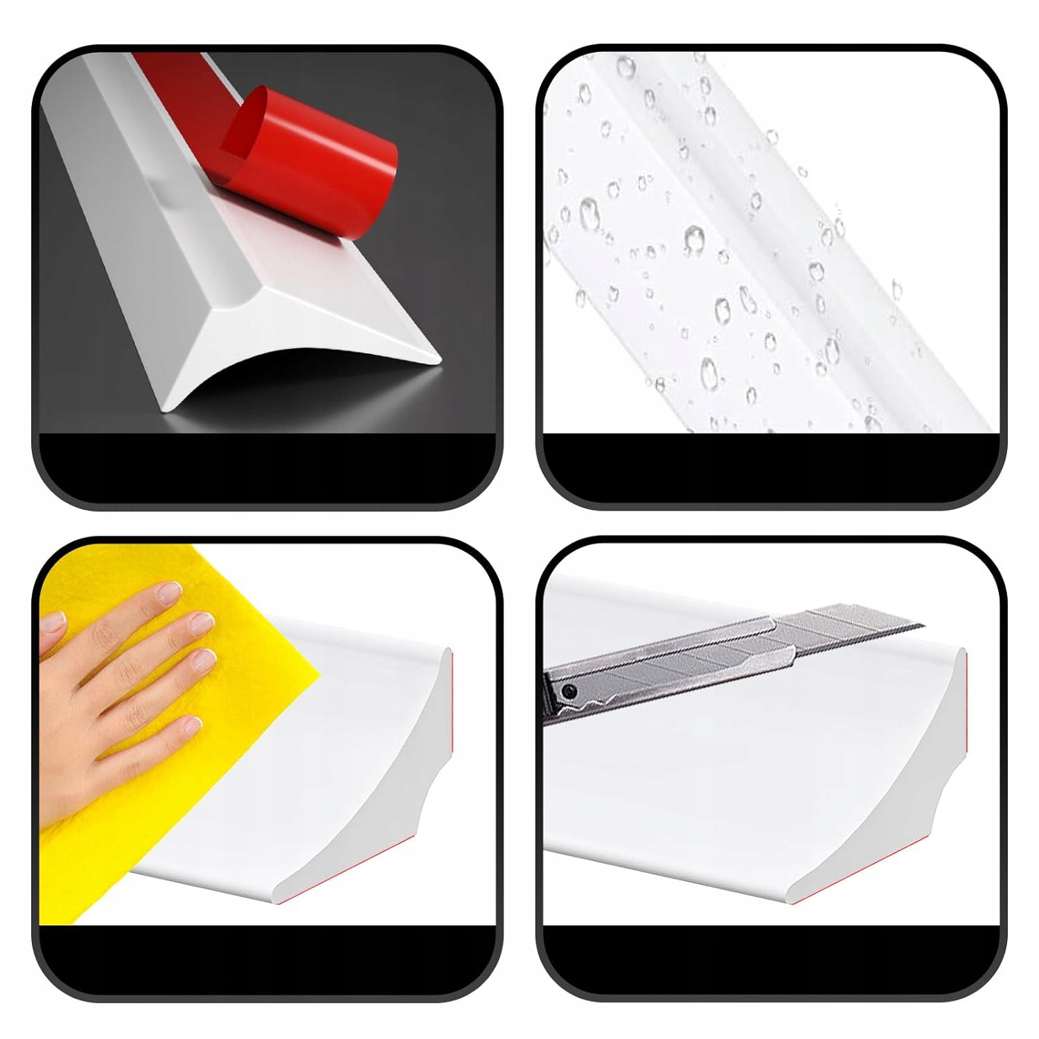 2M TAŚMA USZCZELNIAJĄCA DRZWI, TAŚMA WODOODPORNA, TAŚMA BARIEROWA Rodzaj taśma uszczelniająca