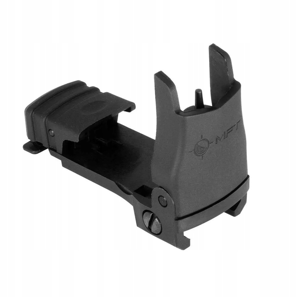 Mft Muszka składana Flip-Up Front Sight Bupswf-bl, czarna, AR-15
