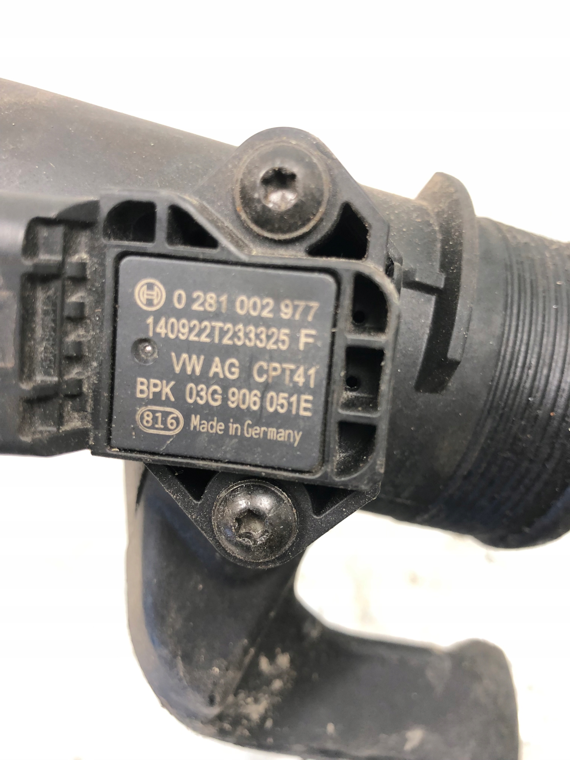 cijev prijenos interkulera VW SKODA AUDI 1K0145770AE
