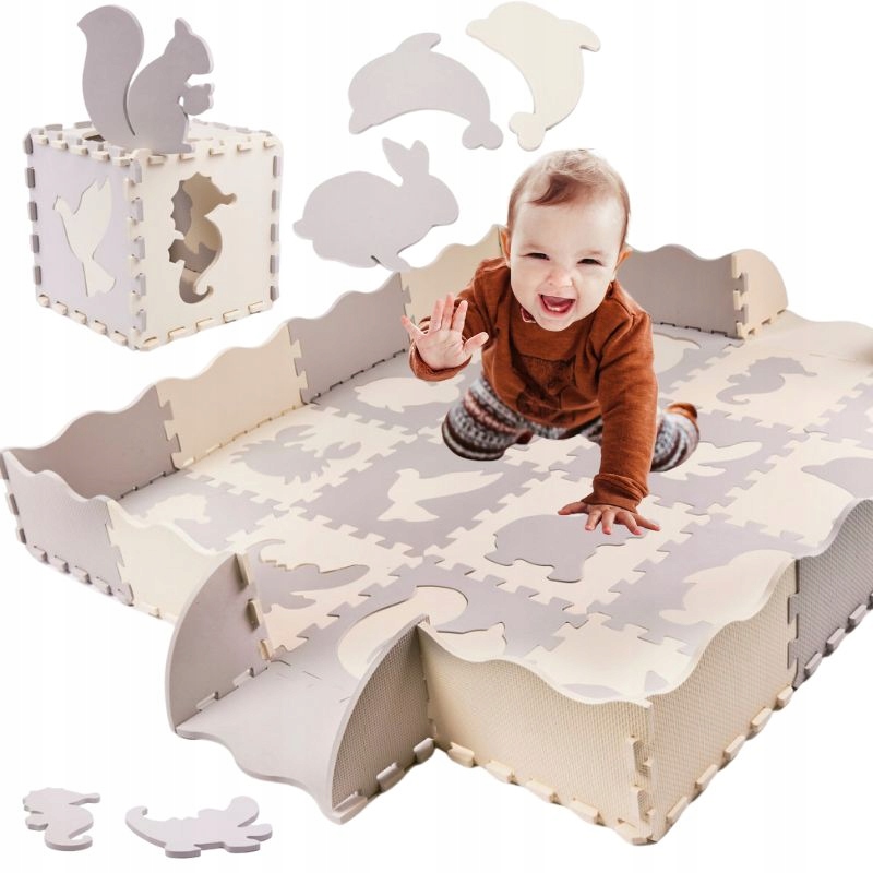 

Mata Piankowa Duża Puzzle Edukacyjne Piankowe 36EL