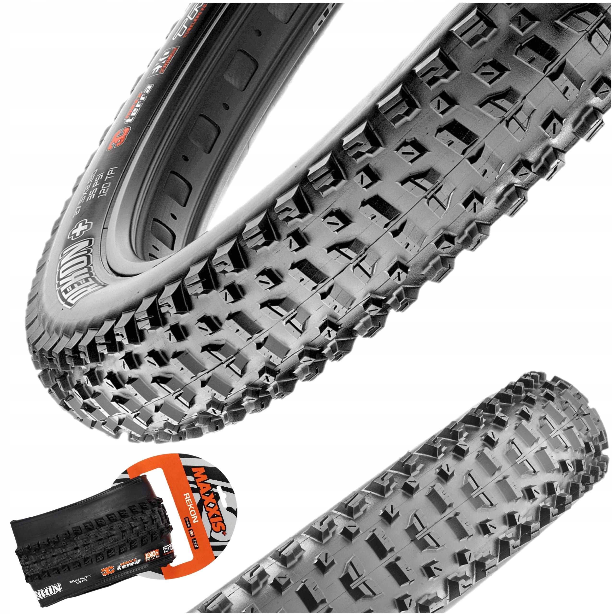 Plášť Na Kolo 29x2,40 Maxxis Rekon Plus Exo/tlr Rolovací (61-622) Přední Zadní