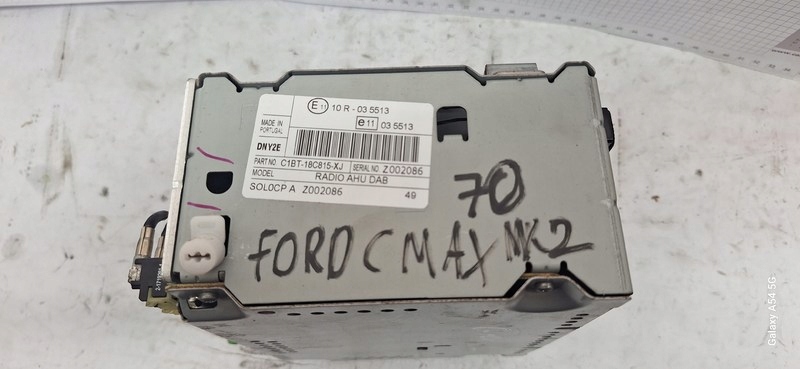 RADIO CD FORD C-MAX MK2 C1BT18C815XJ