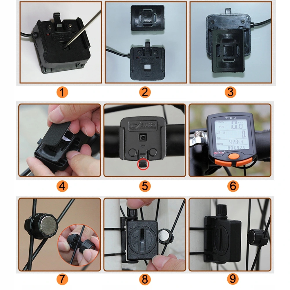 Bezprzewodowy Licznik Rowerowy Wodoodporny Model 813-WB