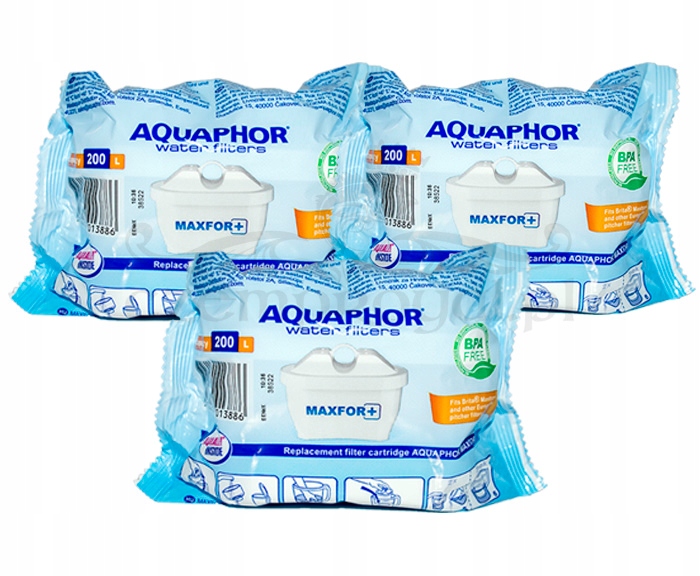

3x Wkład filtr Aquaphor Maxfor+ jak Maxtra Unimax