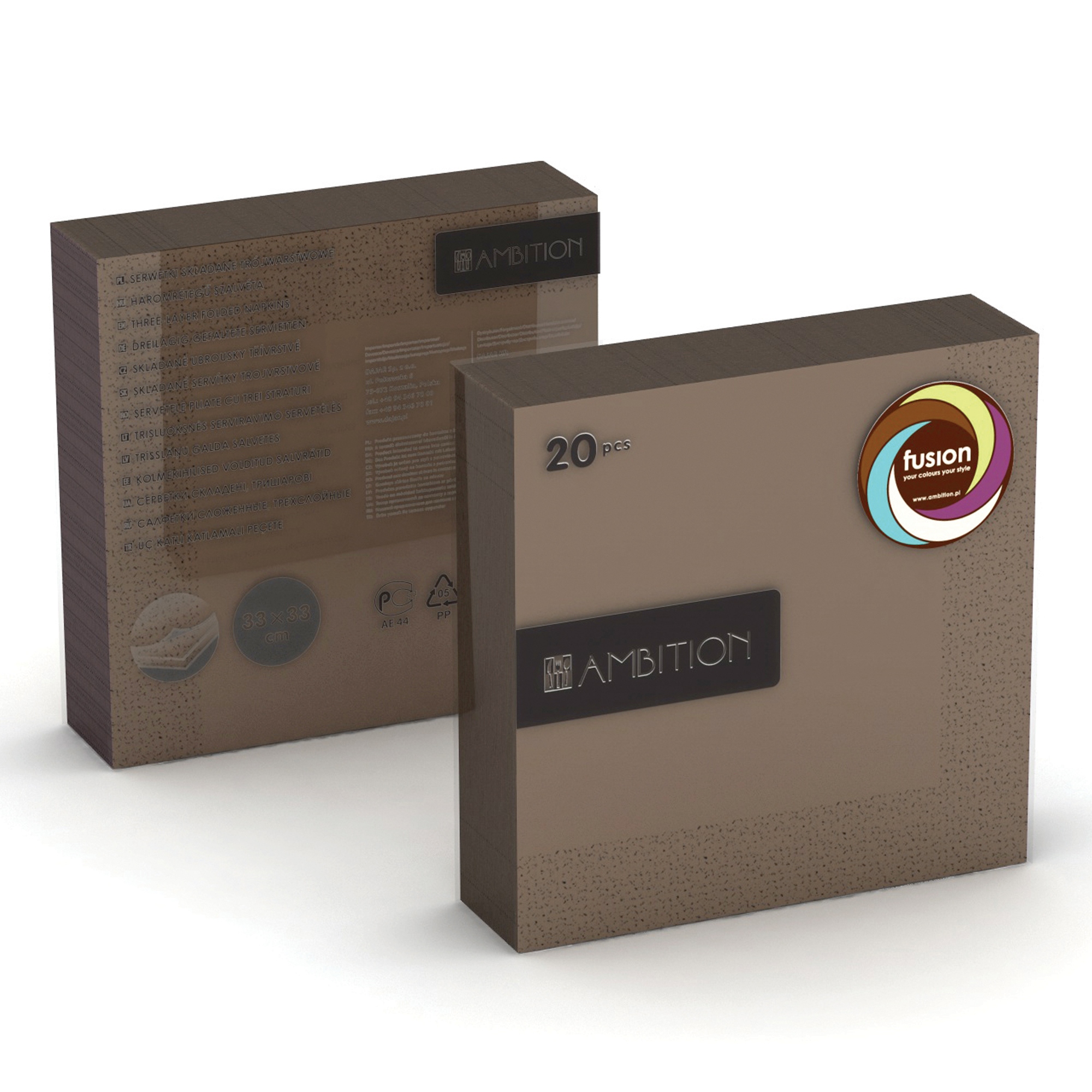 

74219 Ambition Fusion Serwetki Trójwarstwowe 20SZT