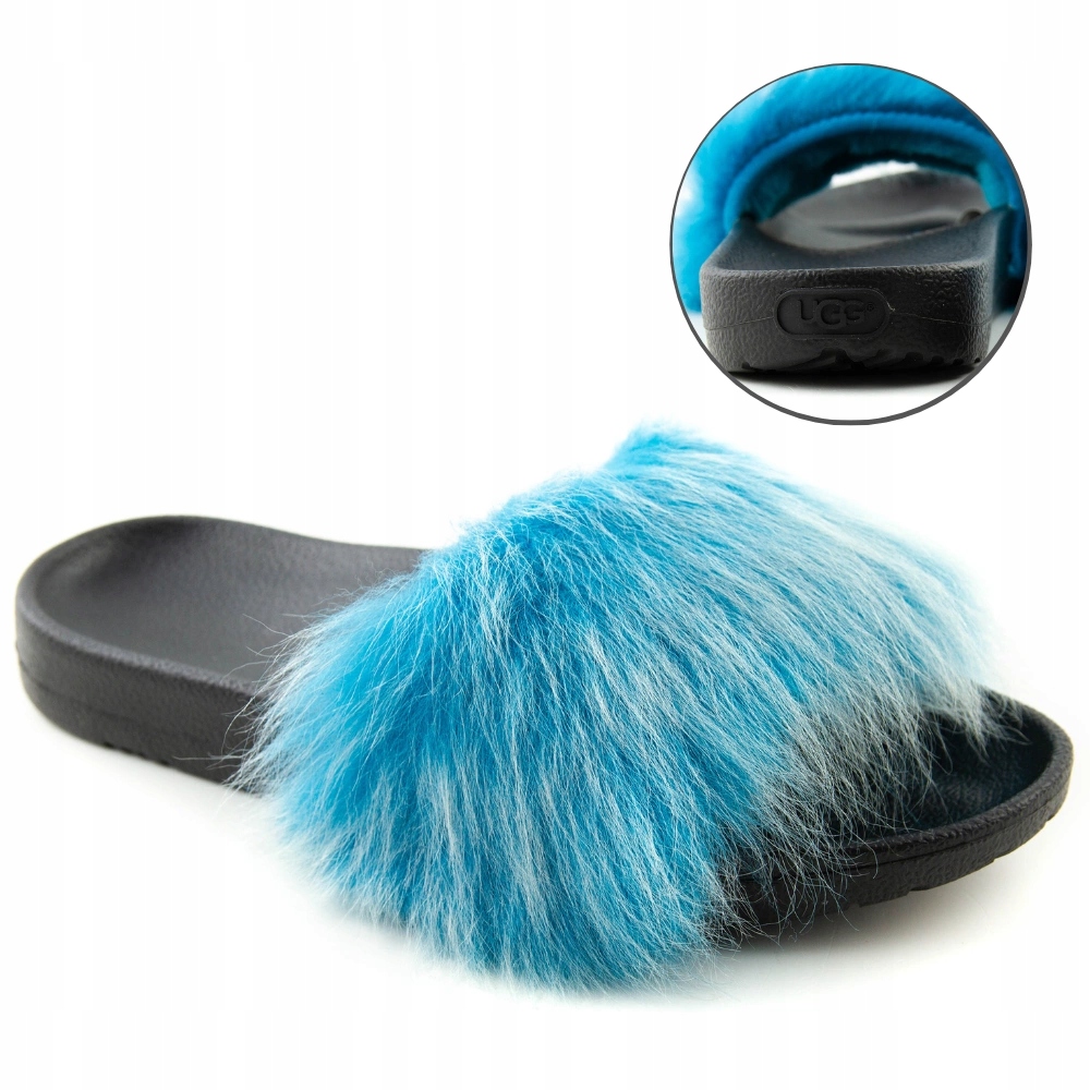 Dámské Nazouváky Ugg Royale s papuče módní modré, pohodlné, vel. 36