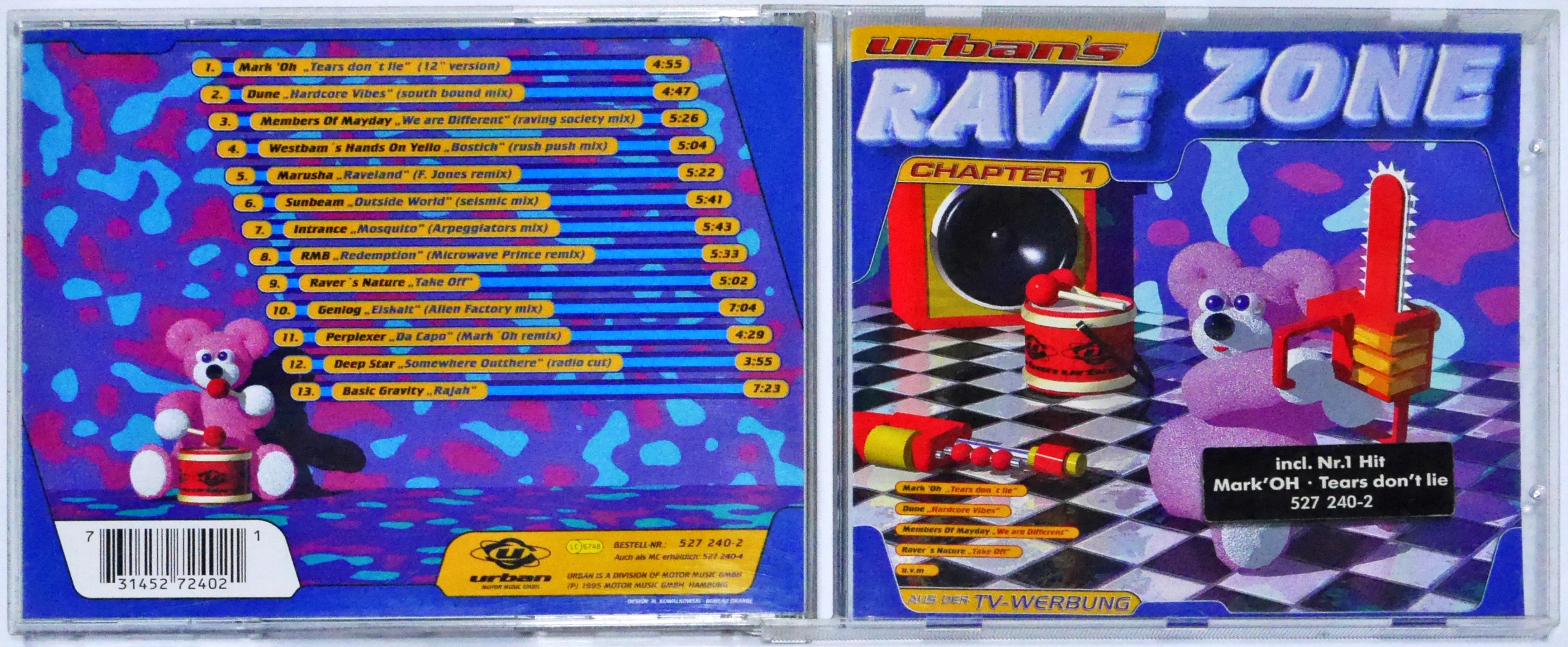 Płyta CD Various – Urban's Rave Zone (Chapter 1 ...