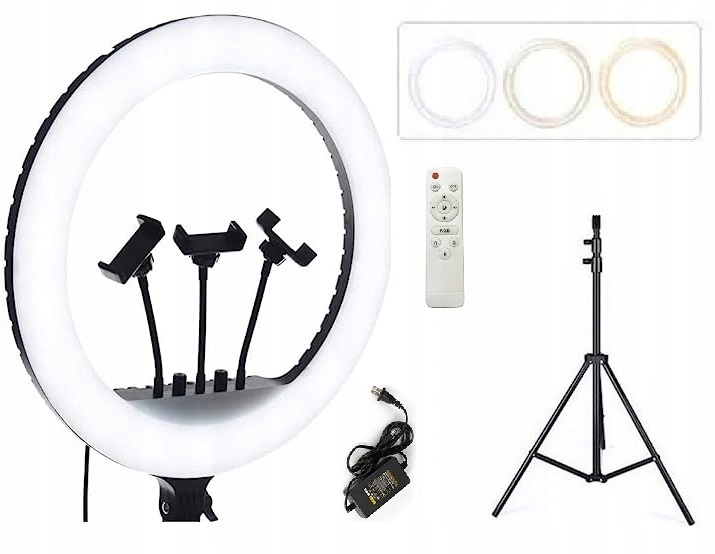 Profesjonalna lampa Led Ring 56cm do Fotografii