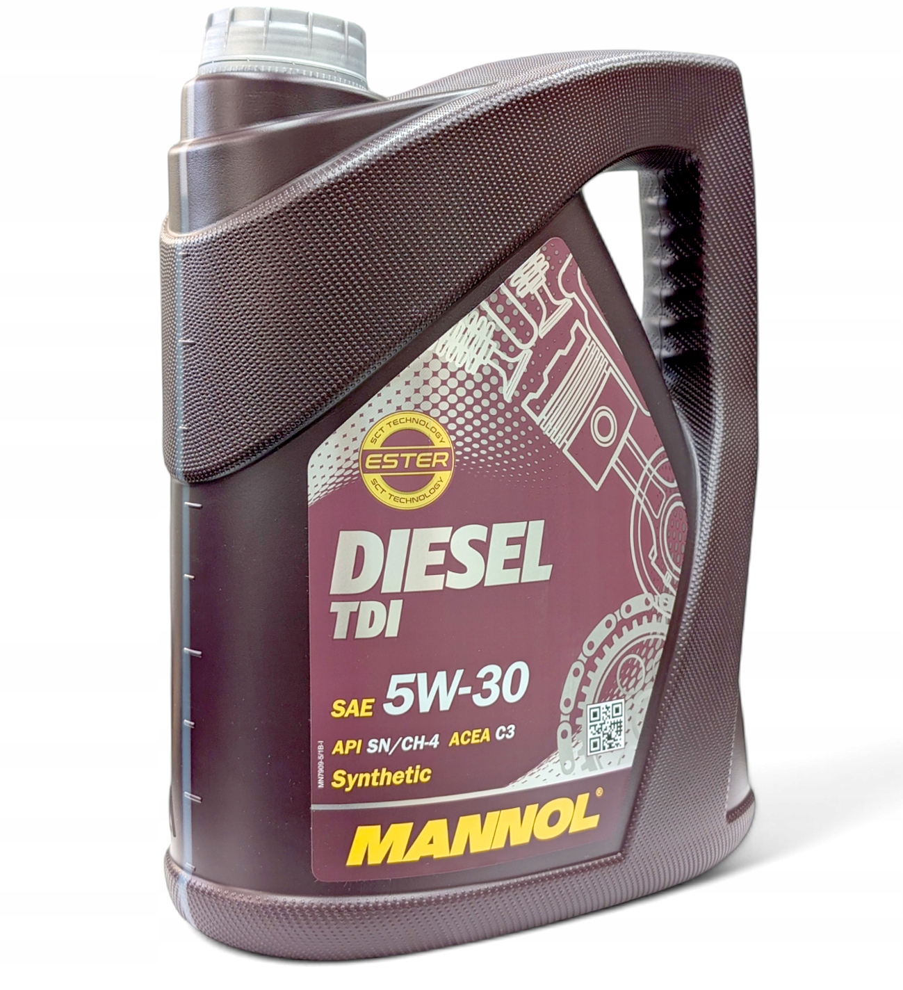 Olej silnikowy syntetyczny Mannol 5W30 Diesel Tdi 5