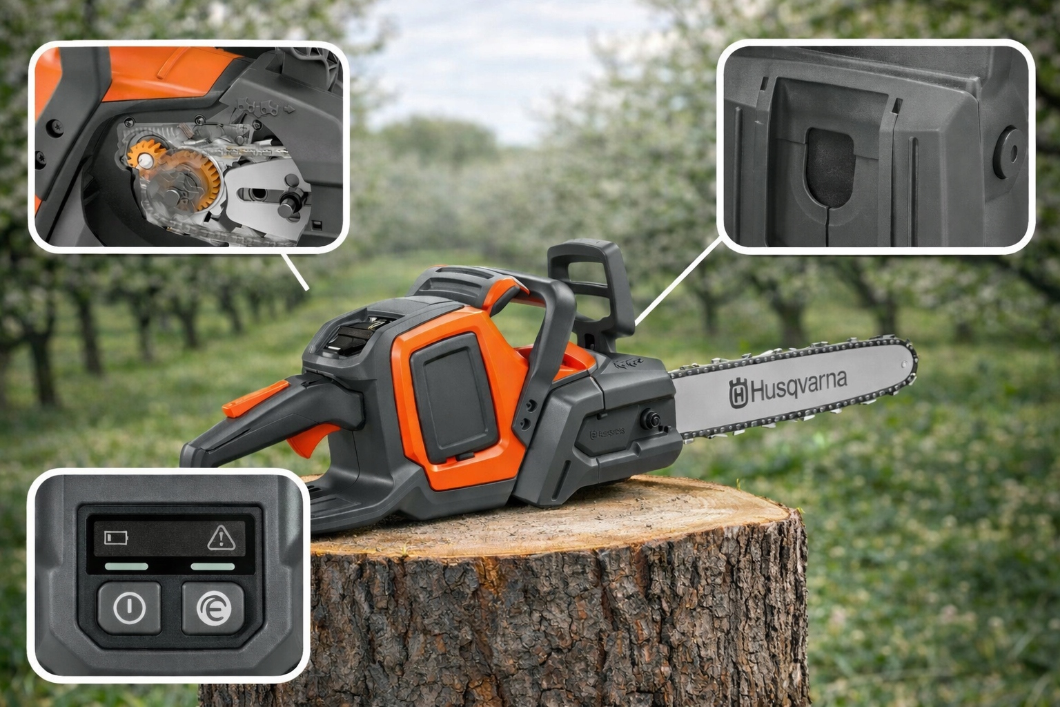 Pilarka Piła Łańcuchowa Akumulatorowa 240i 3/8" 1.3MM 14" Husqvarna