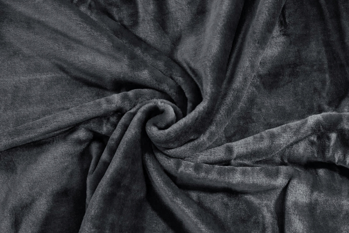 Posteloholici 1265760 Hřejivá deka Yasemin 160 x 200 cm, tmavě šedá