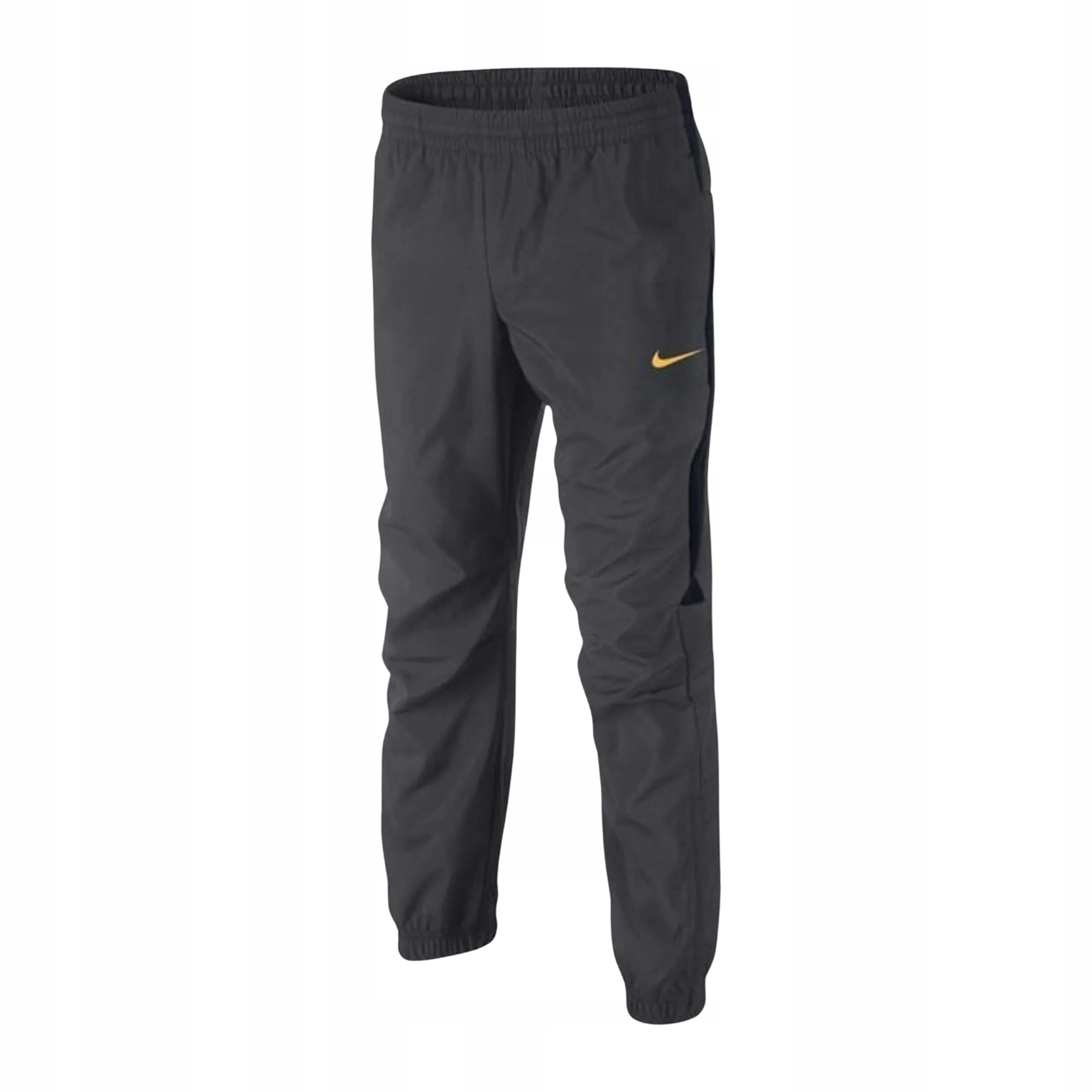 Młodzieżowe spodnie dresowe grafitowe Nike 137-146