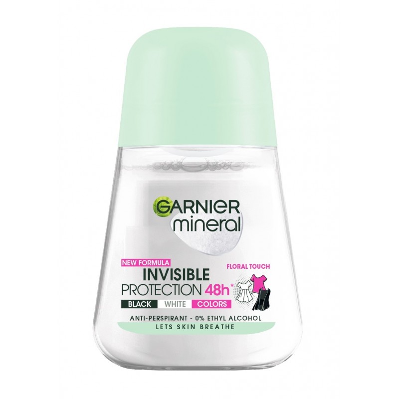 

Garnier Roll-on Mineral 50ml Invisible Bwc Floral
