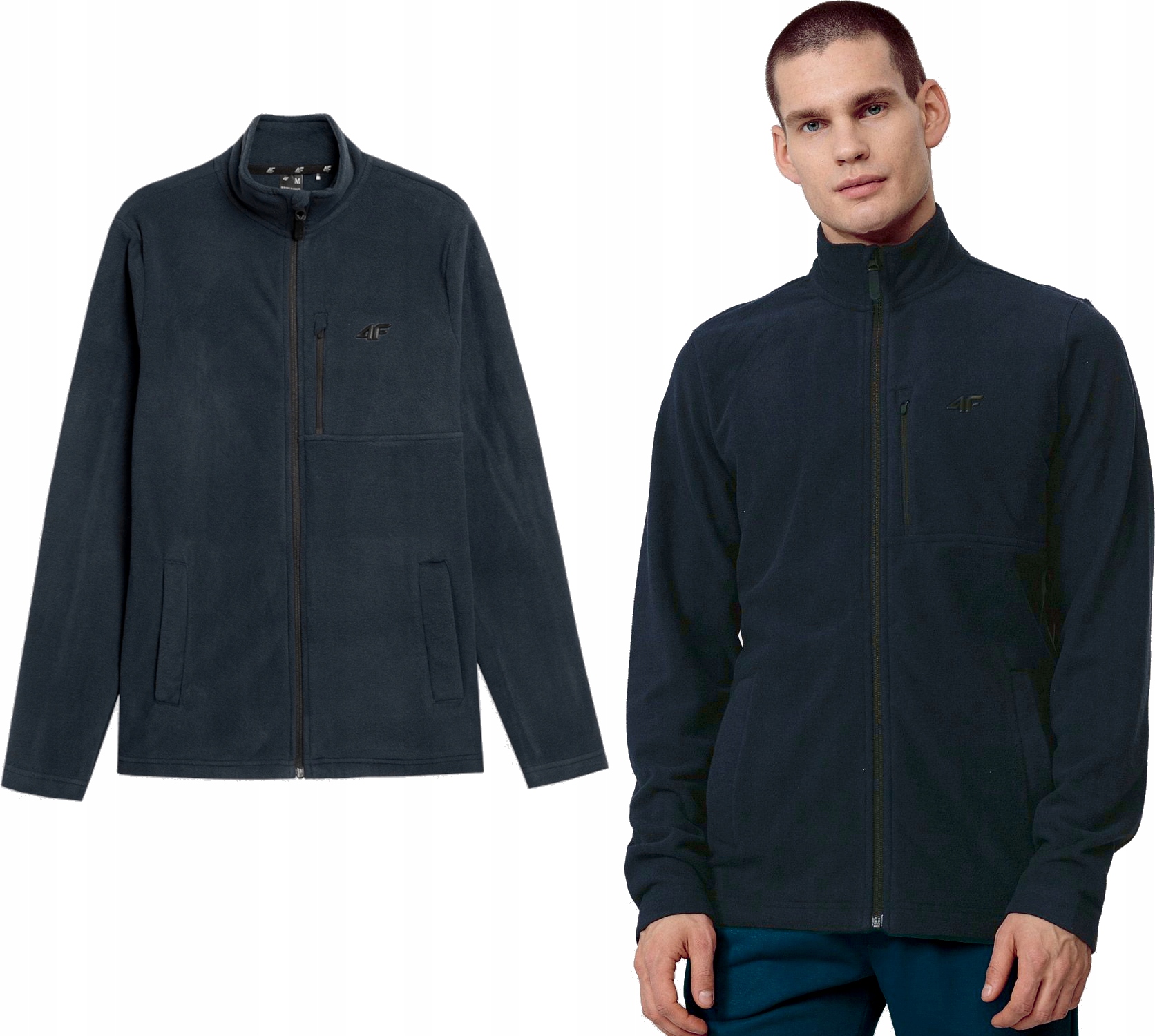 

Polar Męski Bluza Rozpinana 4F PLM352 30S XXXL