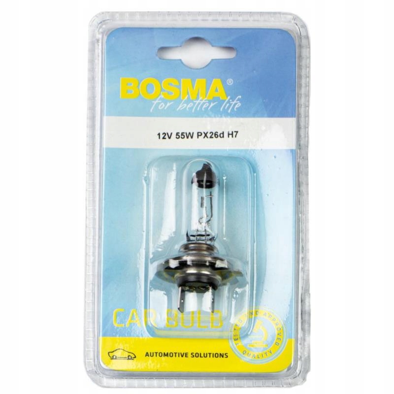

Bosma H7 12V-55W 1szt. blister 1468B