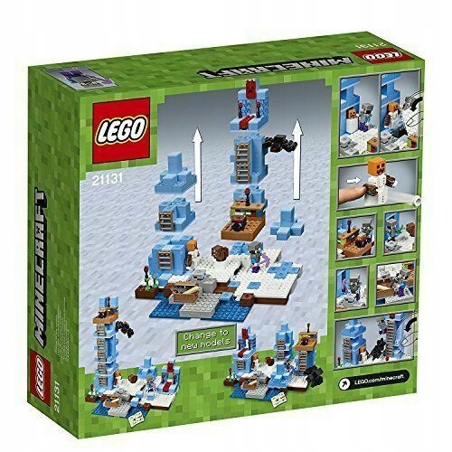 Klocki LEGO Minecraft Lodowe kolce 21131 NOWE Marka LEGO