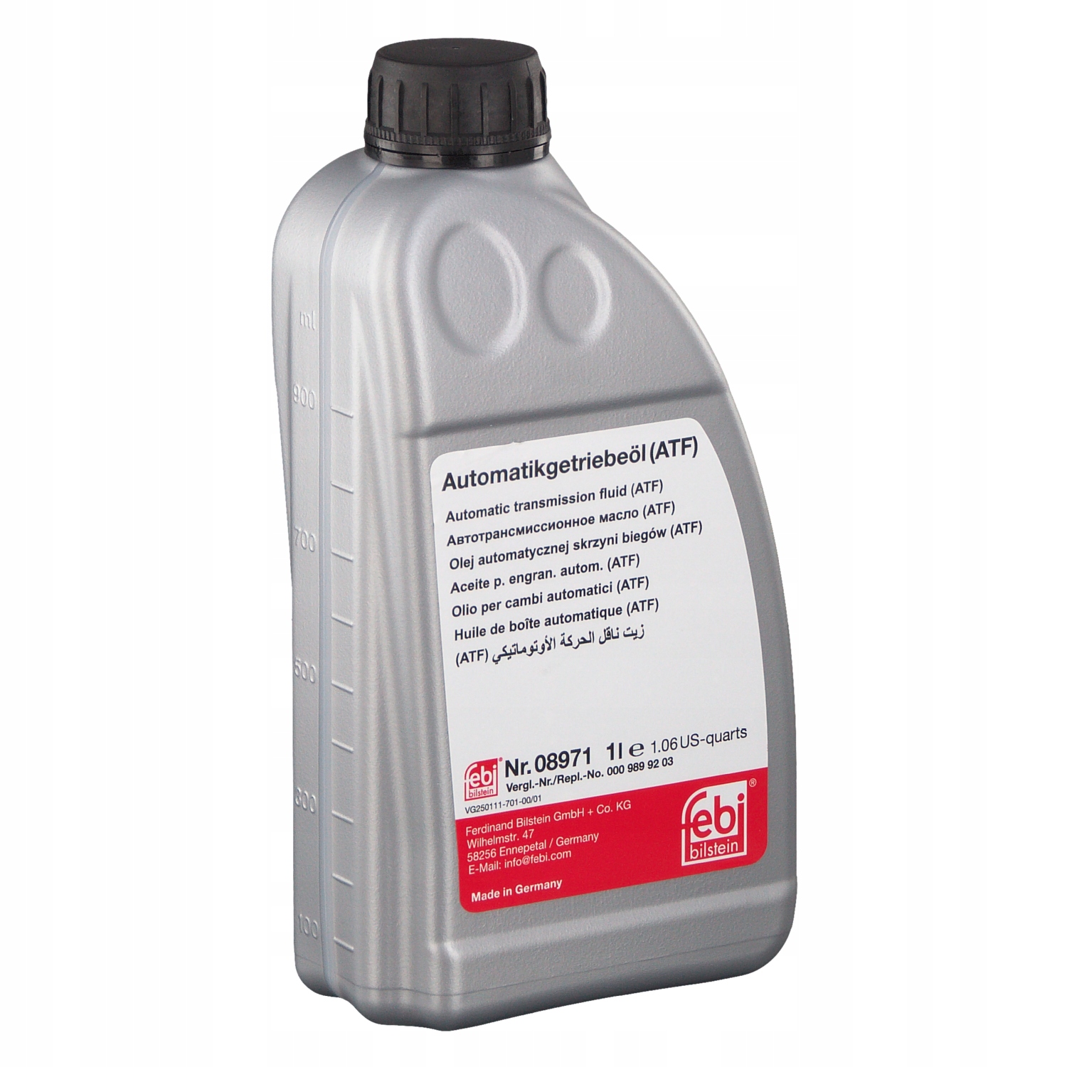 Olej Atf Dexron II D do skrzyni automatycznej i wspomagania Febi 08971 1,0L
