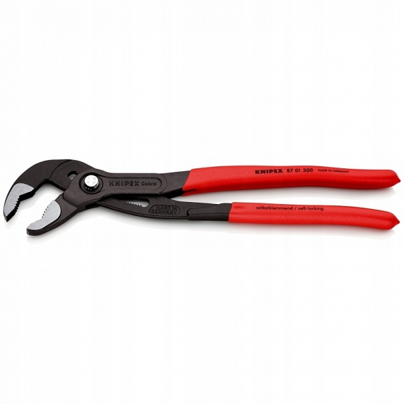 SZCZYPCE NASTAWNE COBRA DO RUR KNIPEX KLUCZ 300 MM 8701300 Marka Knipex