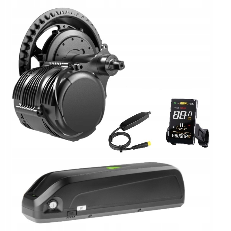 Tongsheng Zestaw Elektryczny Do Roweru TSDZ8 48V 750W Bateria 14AH