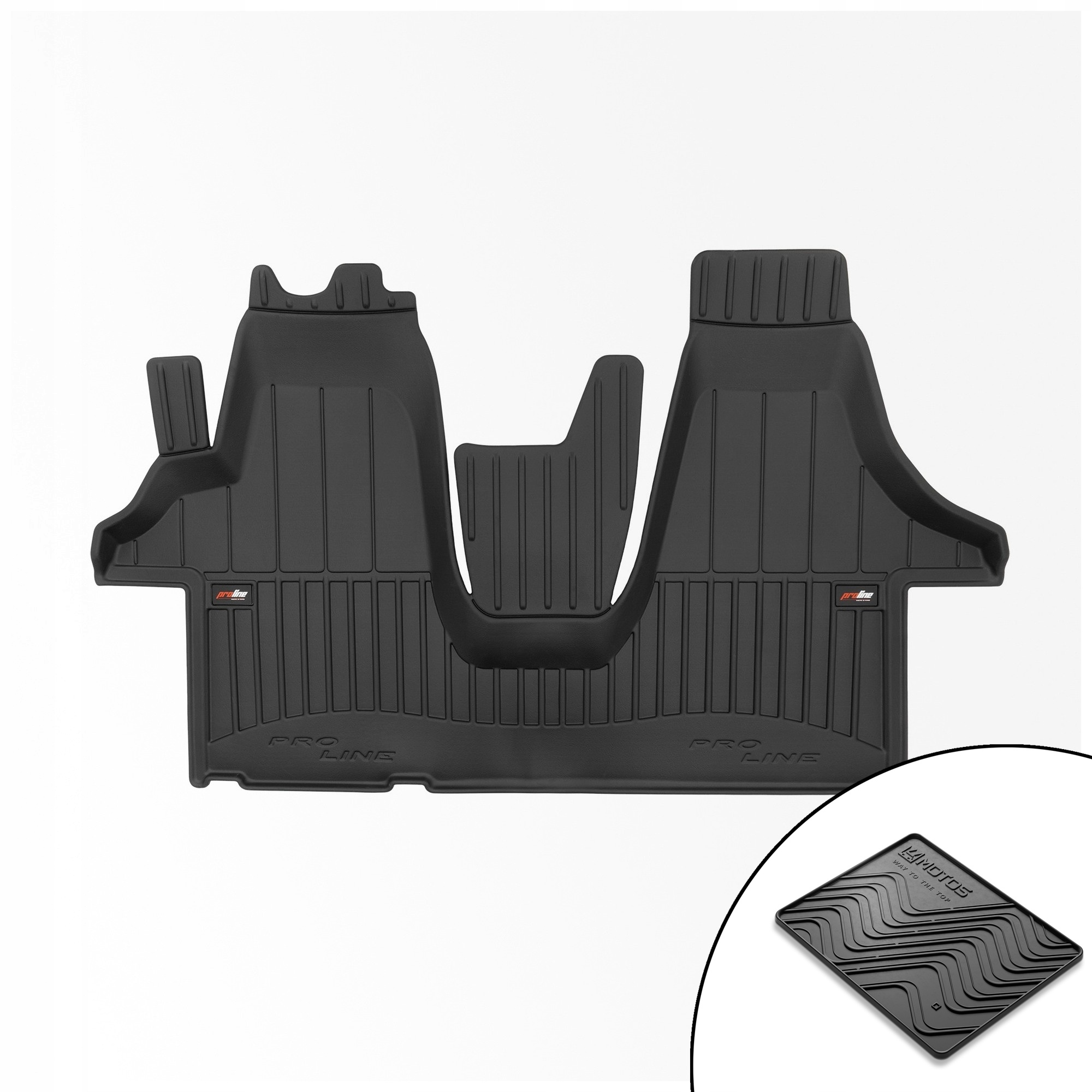 3D gumové rohože Volkswagen Transporter T6 2015-2019 podložka darček