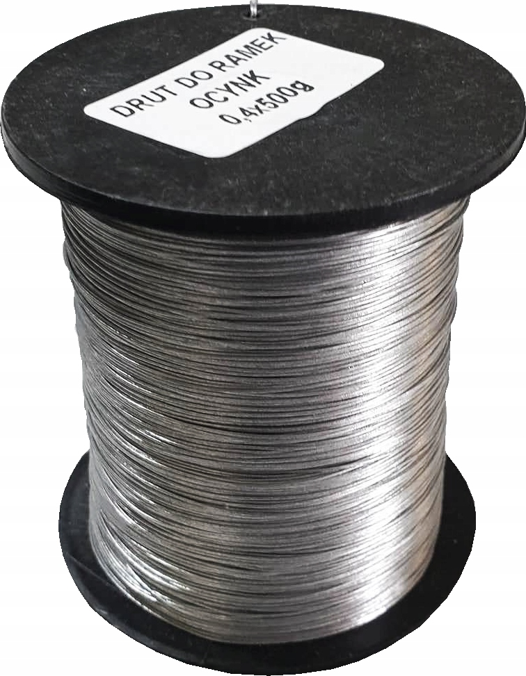 DRUT DO WĘZY 0,4 mm 500g węza pasieka ul ule