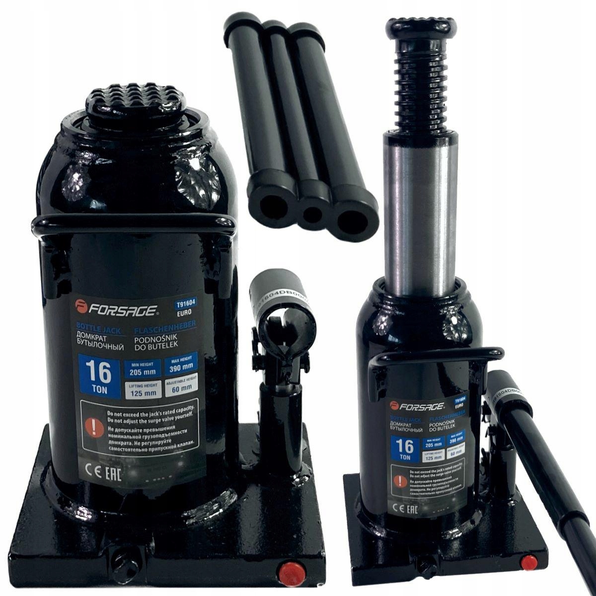 16T гидравлический бутылочный подъемник