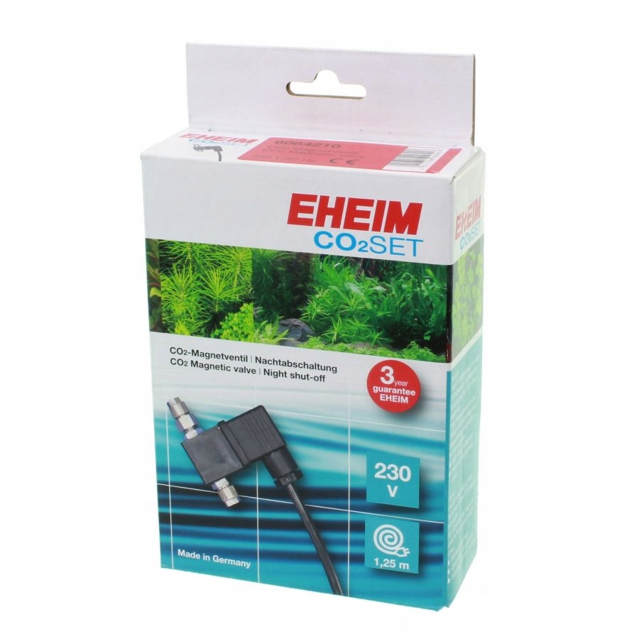 Levně Elektroventil CO2 Pro Akvárium Elektrický Ventil Oxid Uhličitý 230V