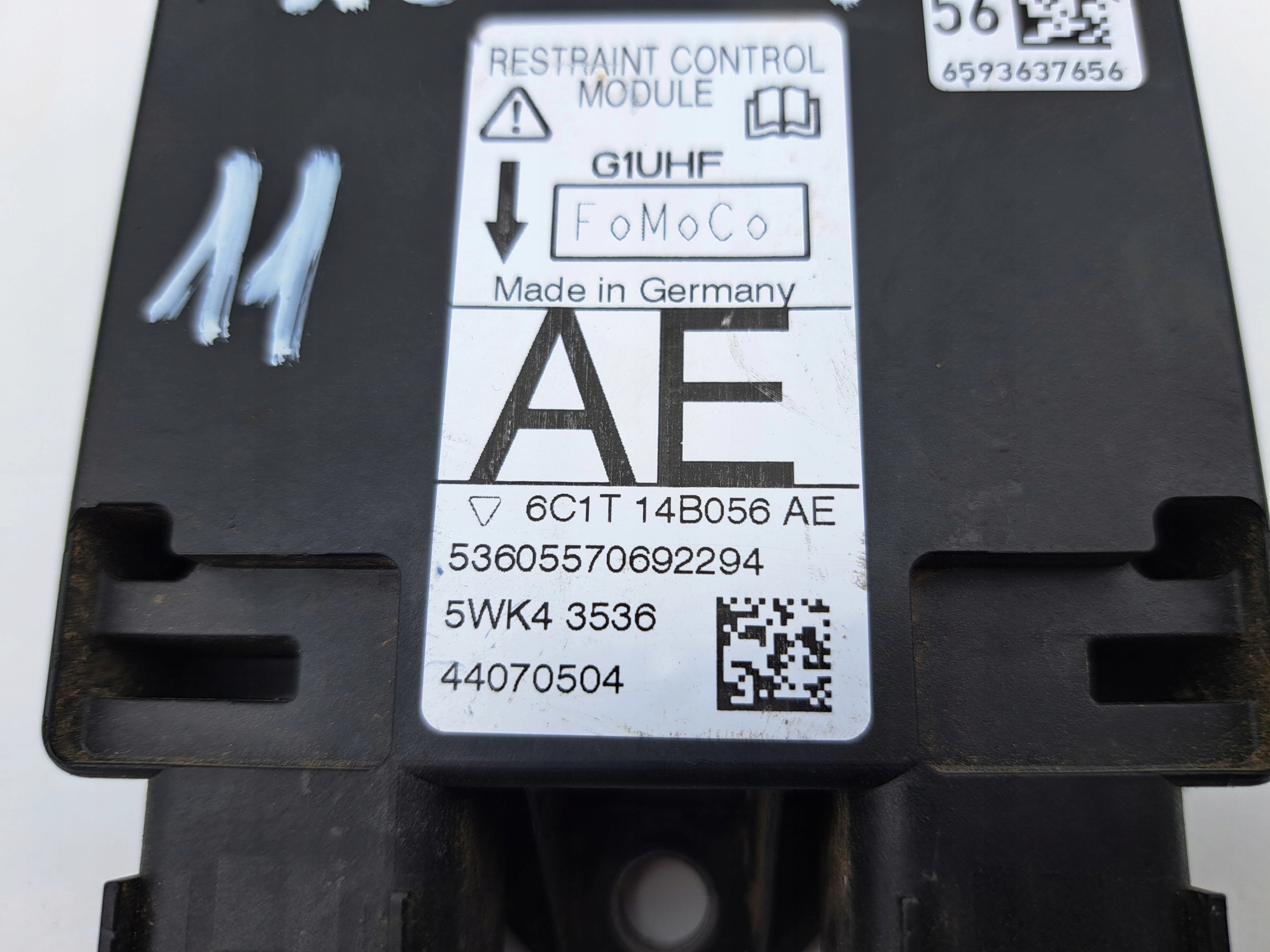 FORD TRANSIT 5WK43536 6C1T14B056AE module control unit airbag