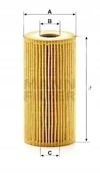 Масляный фильтр Mann-Filter HU 7027 с