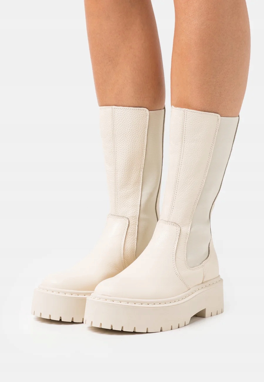 Steve Madden Vivianne Dámské Klasické Béžové Kozačky 38 4CA