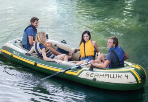 Ponton Intex Seahawk 68351 4-osob wiosla pompka Kod producenta K96