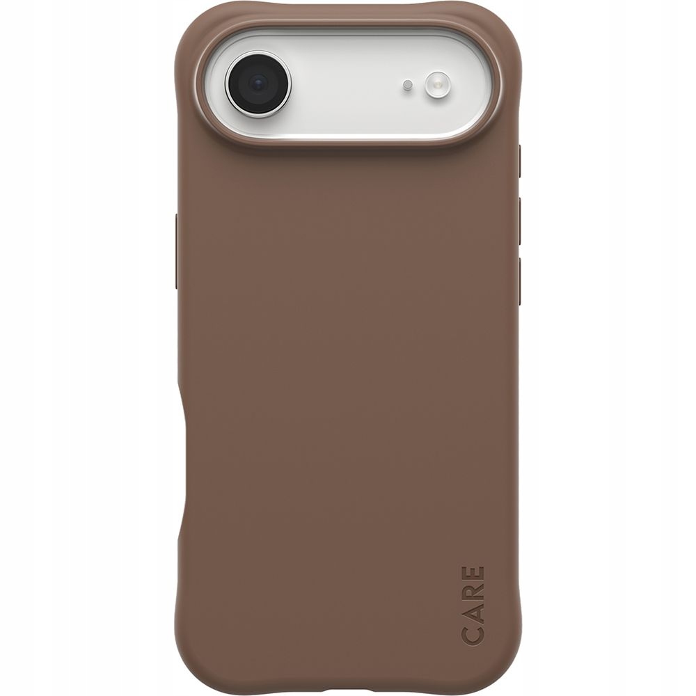 Etui Care by PanzerGlass Fashionable Samba MagSafe na iPhone Air brązowe