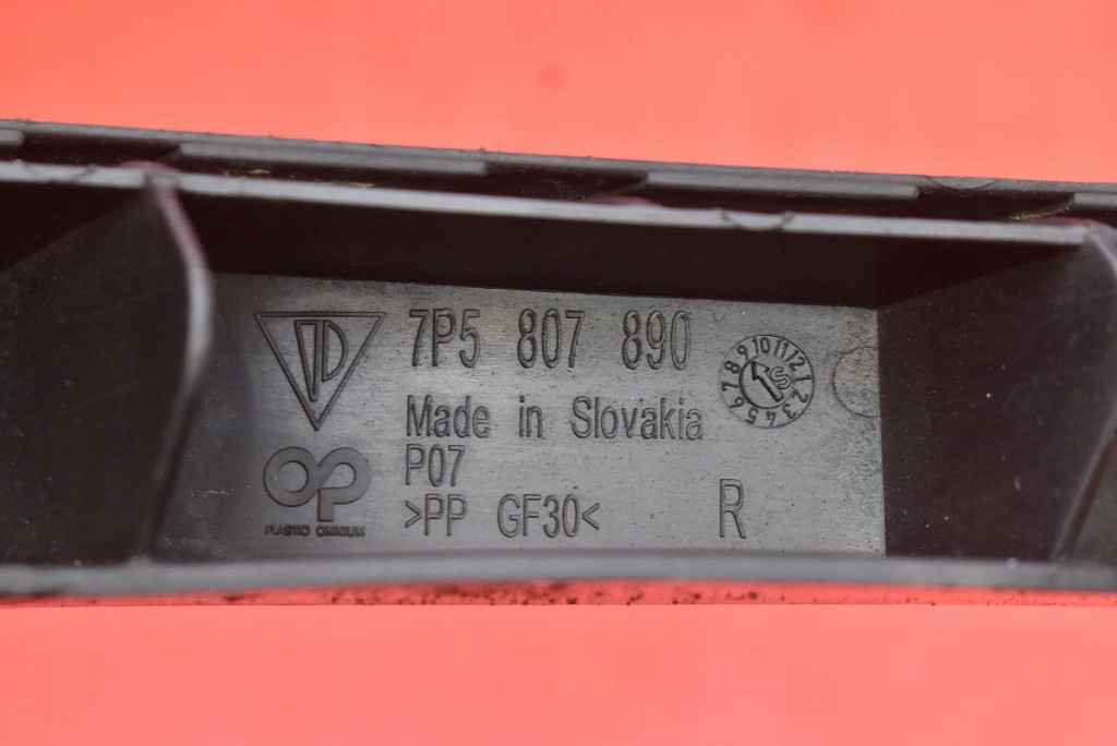 bumper bracket right front 7P5807890 PORSCHE CAYENNE 2 II 92A 7P5 10-14