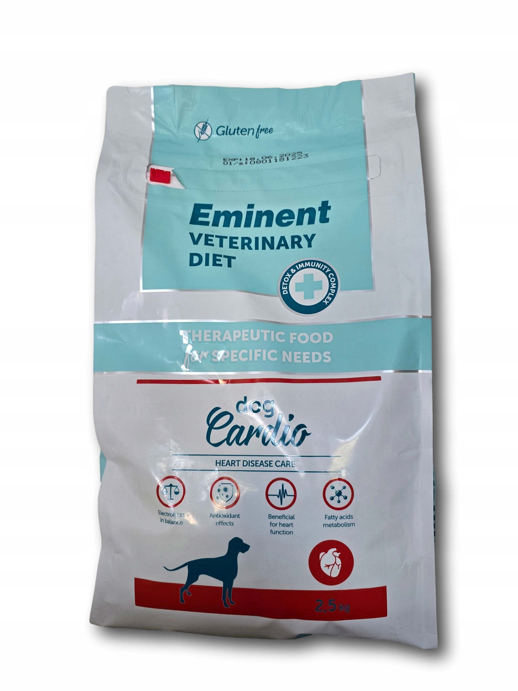 Levně Eminent Vet Diet Dog Cardio 2,5 kg pro psy se srdečním selháním
