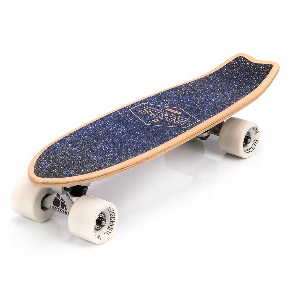 Deskorolka drewniana klasyczna fishboard fiszka deska Meteor Spaceman