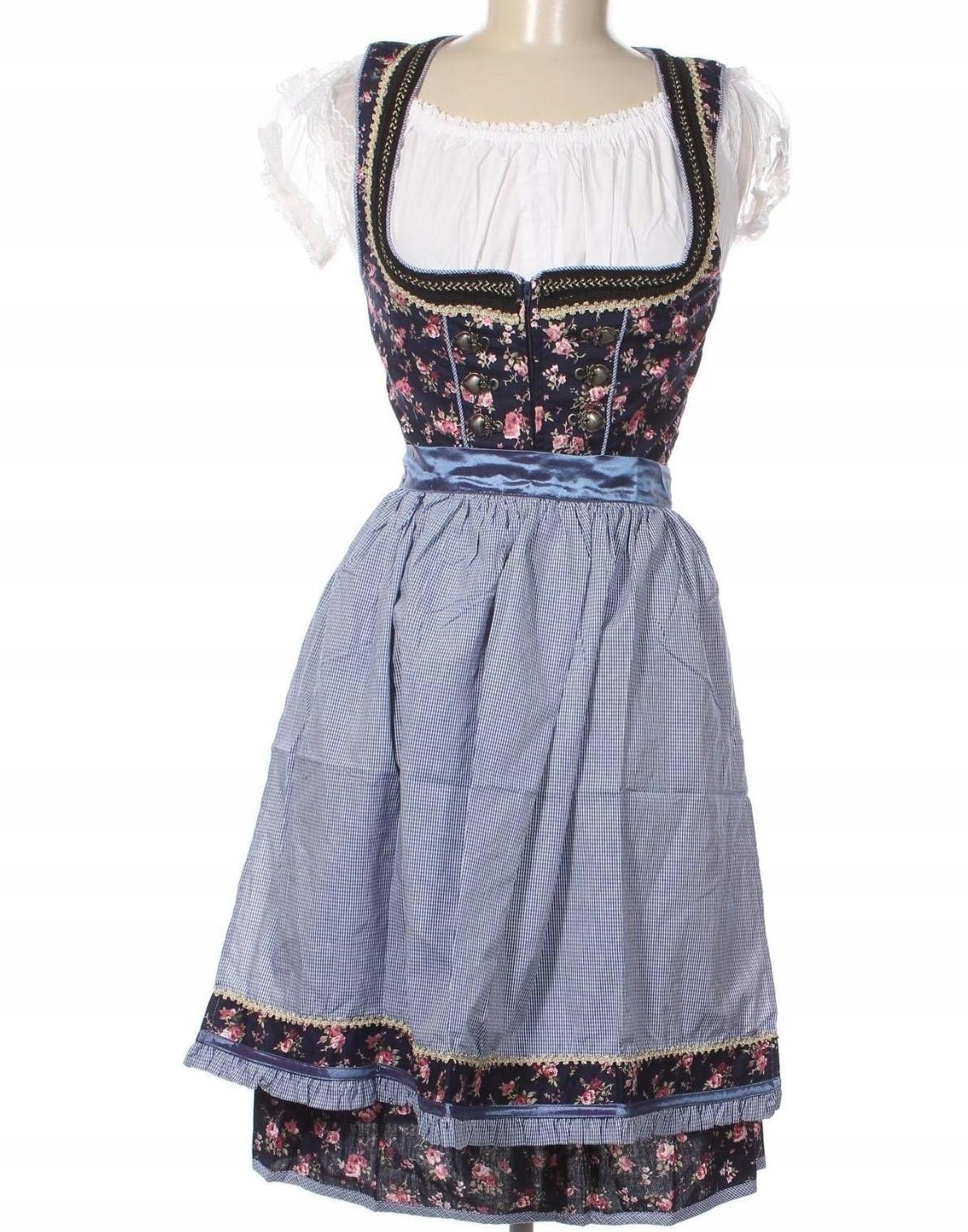 Bavorský dámský folklórní Šaty Kojooin na Oktoberfest, velikost L/XL