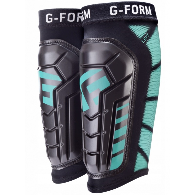 Ochraniacze na goleń G-Form Pro-S Vento r.L czarno/zielony