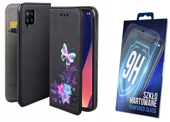 

Etui Z Klapką Do Samsung Galaxy A42 5G Wzór +szkło