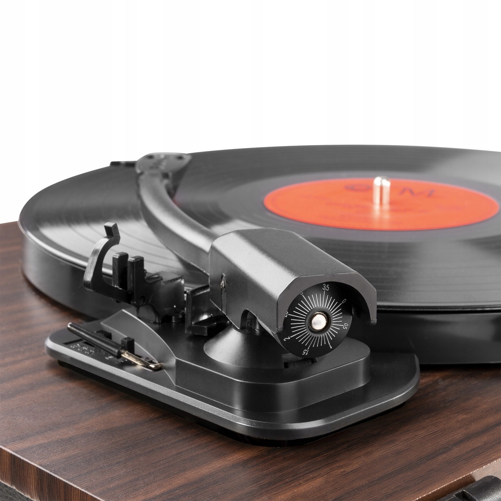 Gramofon Audizio RP330 kolor brązowy Napęd paskowy
