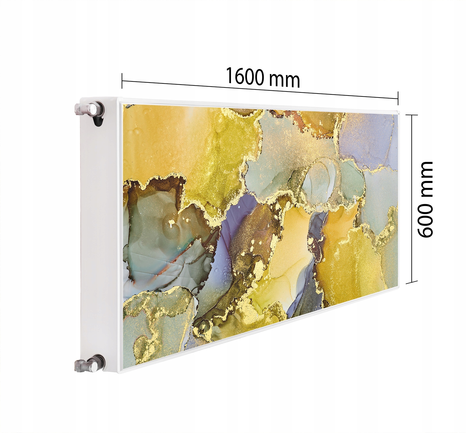 Magnetická Krytka Na Radiátor 160x60 Marmur Mata Magnet