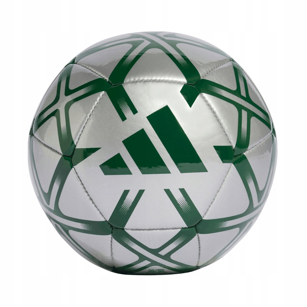 Piłka nożna adidas Starlancer Mini srebrno-zielona JW1363 0