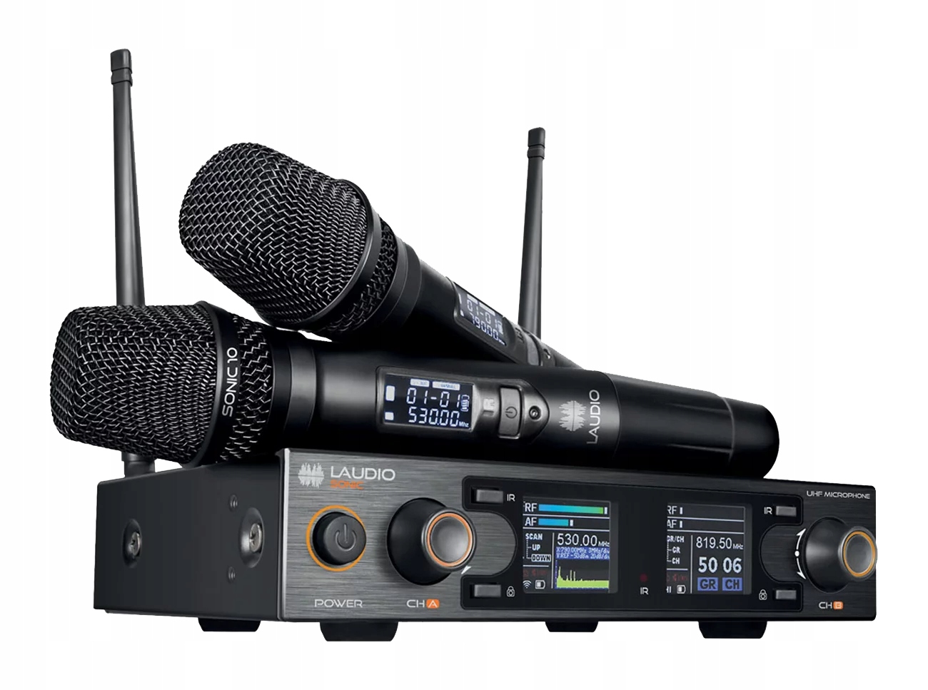 Mikrofony bezprzewodowe Laudio Sonic 210 Zestaw doręczny