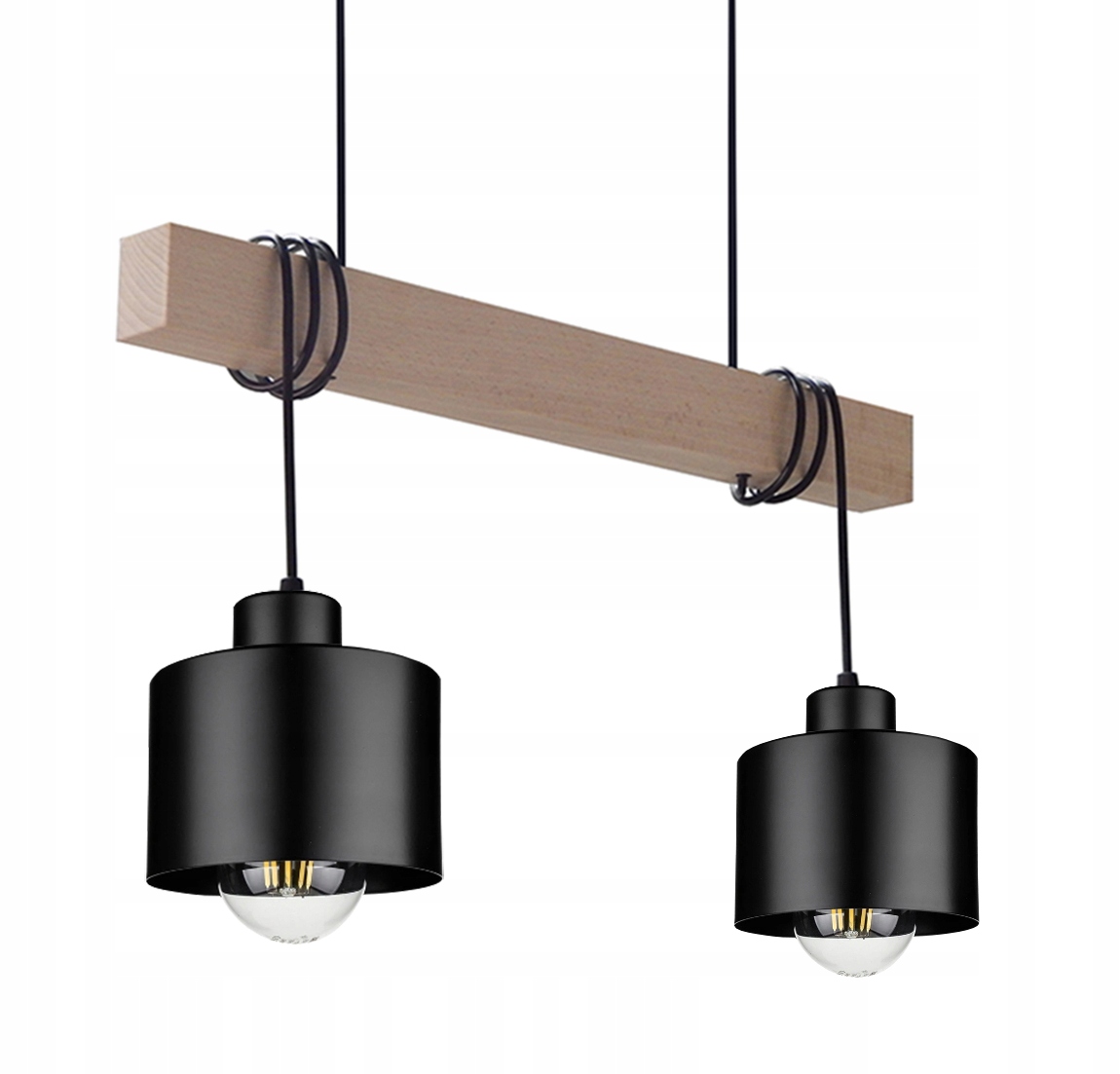 

Lampa Wisząca/sufitowa typ:025-2. Drewno, Loft