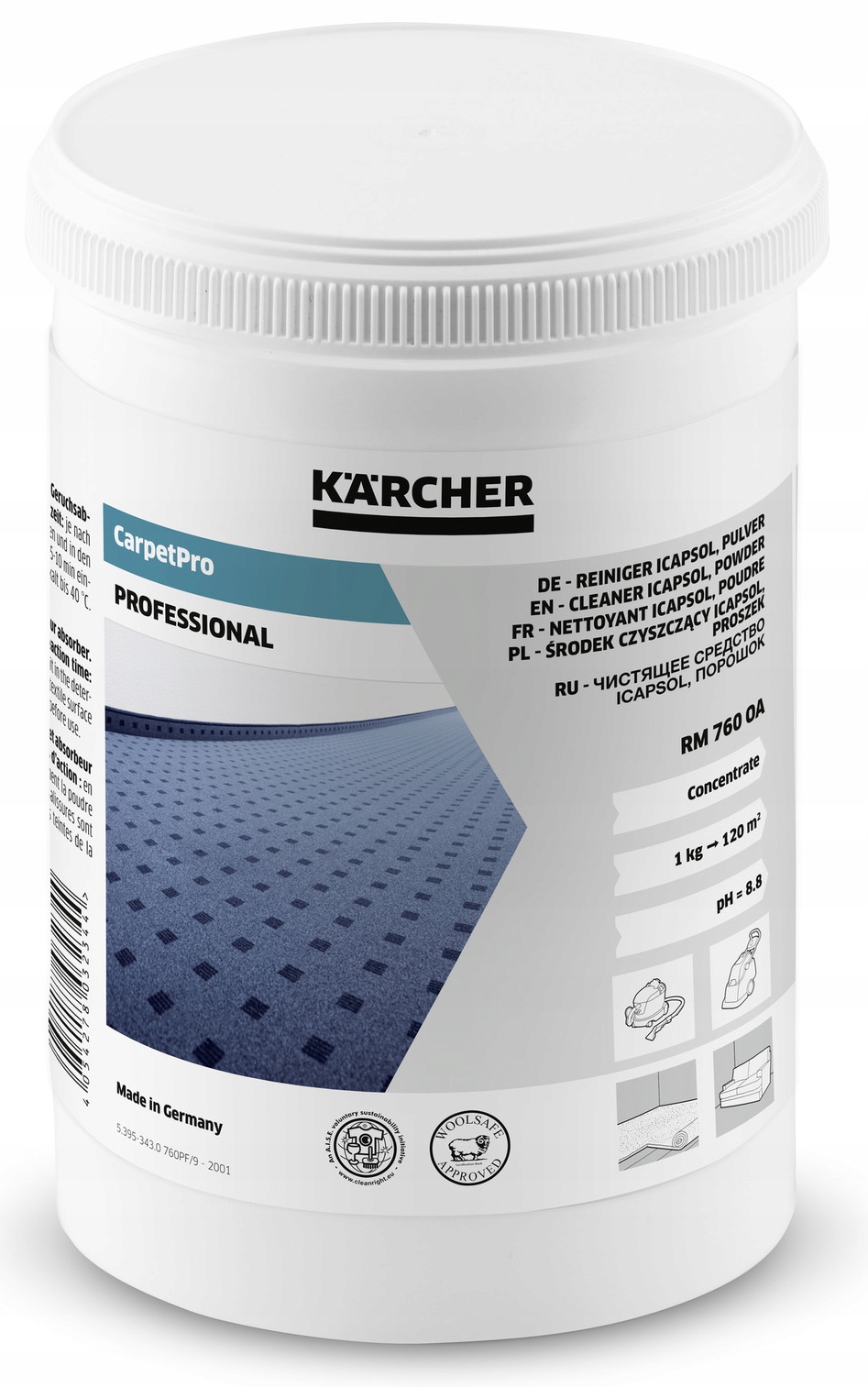 

Karcher Rm 760 carpetPro proszek do prania dywanów