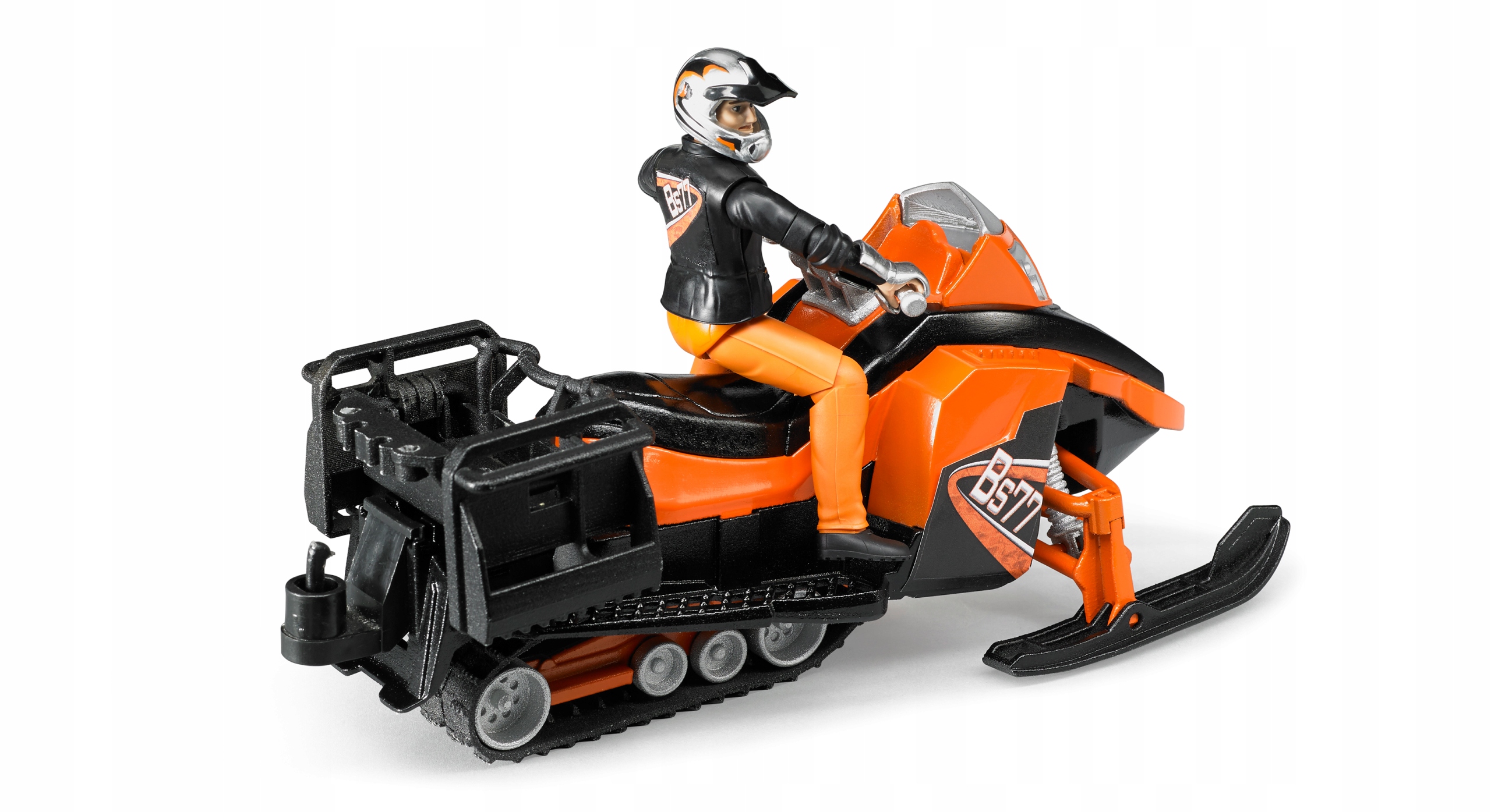 Skuter śnieżny z kierowcą BRUDER 63101 seria Profi 1:16 Stan opakowania oryginalne