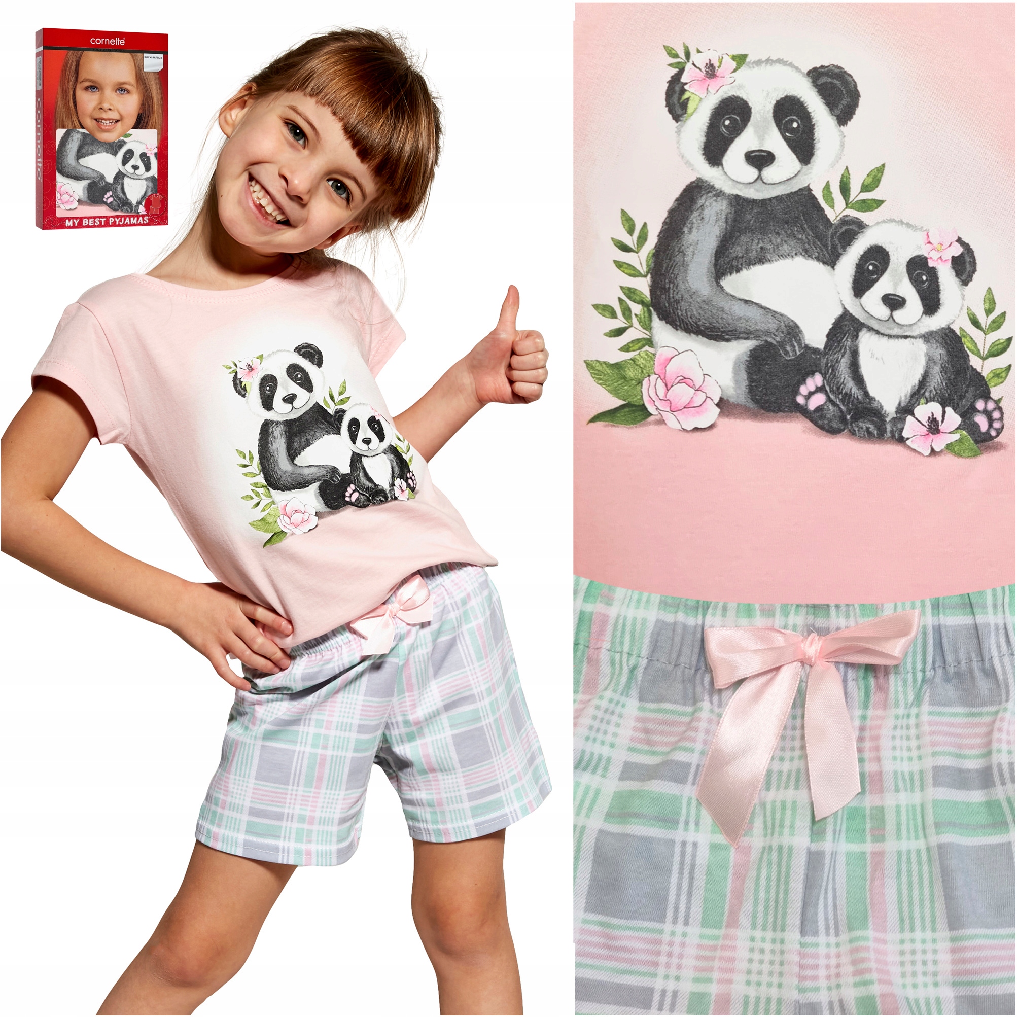 

Piżama dziecięca Cornette 787/92 Panda 98-104