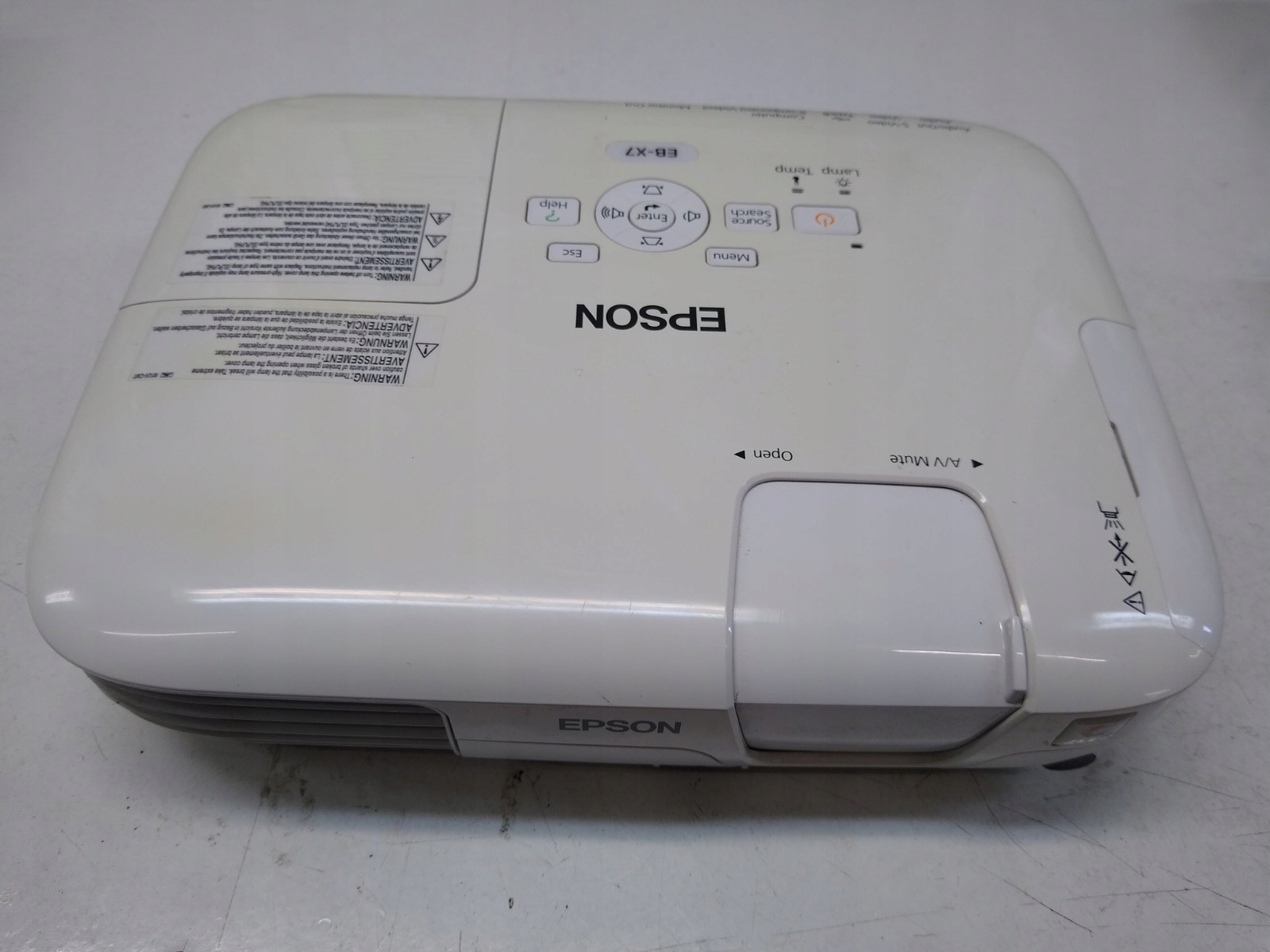 PROJEKTOR RZUTNIK EPSON EB-X7 XGA LAMPA 2200 ANS