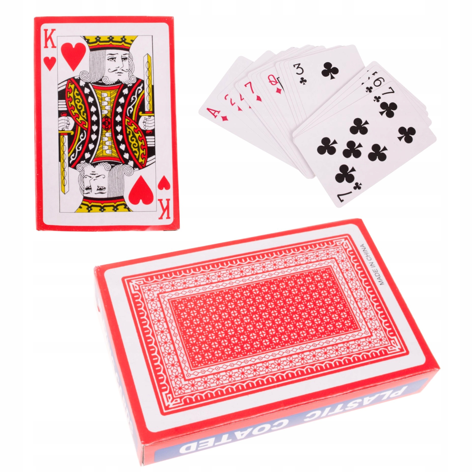 

Karty Do Gry W Pokera Talia 54 Powlekana Plastik