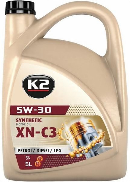 

K2 Texar 5W30 XN-C3 Synthetic C2/C3 DEXOS2 5L